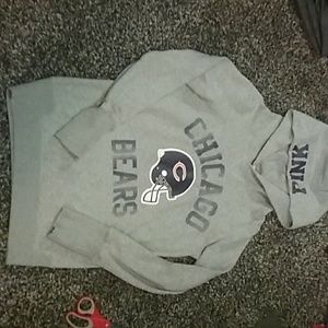 Vs PINK chicago bears hoodie M long length